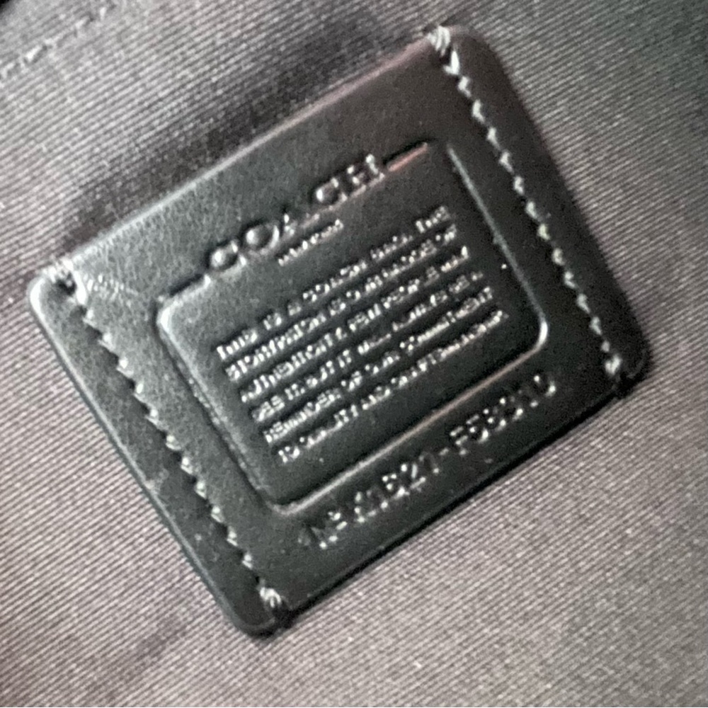 Coach Margot Carryall Signature Canvas Purse Crossbody Brown/Black F58310 NWOT - Picture 9 of 11